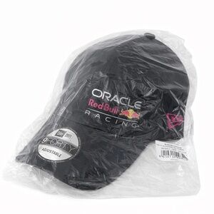 New Era 9FORTY Oracle Red Bull Racing F1 Hat Black Adjustable Cap